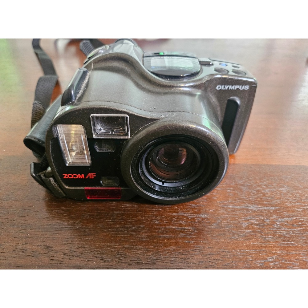 Olympus IS-330 Film Camera Unisex Gray 35mm SLR 38-110mm Zoom AF Macro